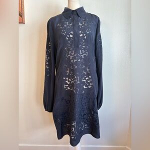 Elie Tahari Dark Blue Dress